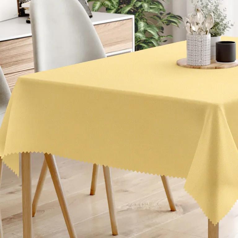 Goldea față de masă teflonată - model 100 - galben deschis 40 x 40 cm