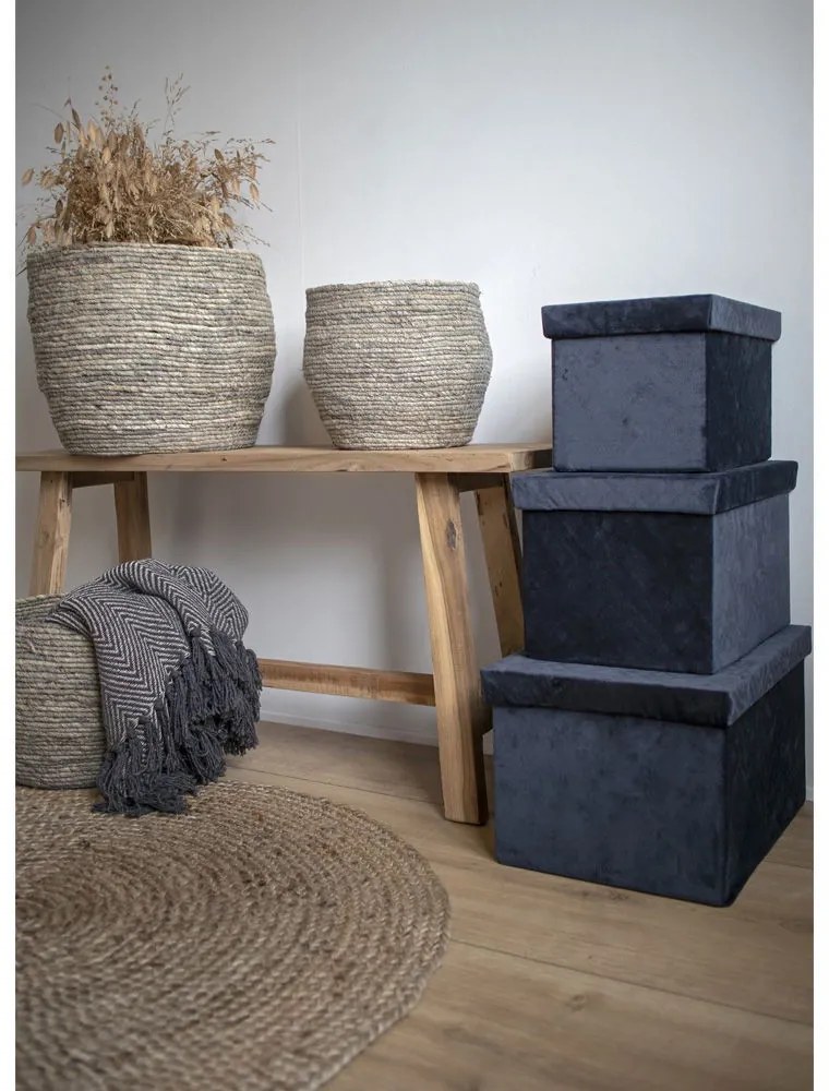 Bancă Barcelona, lemn de tec, 90x25x45 cm