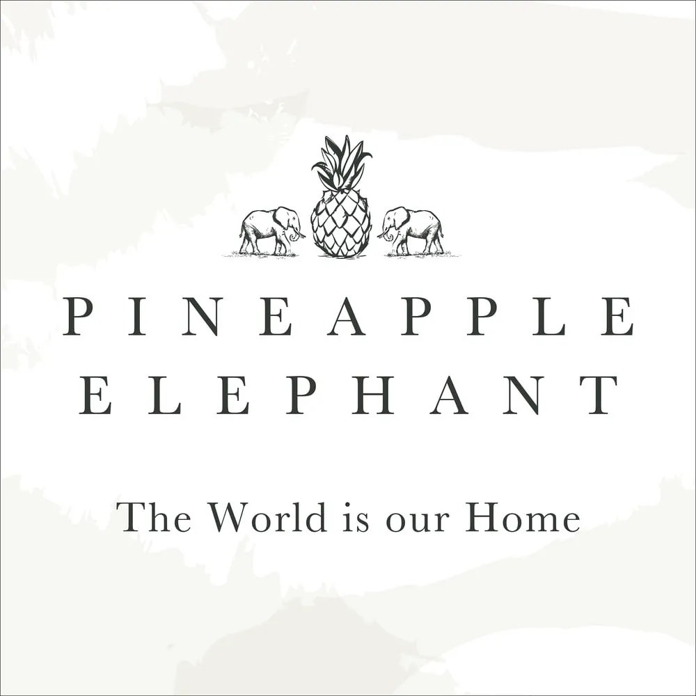 Pătură albastru-închis din bumbac 150x200 cm Jaipur Chunky Waffle – Pineapple Elephant