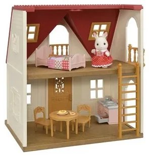 Sylvanian Families Casă de bază cu acoperiș roșunou