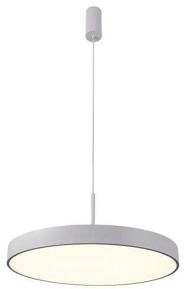 Lustra LED cu telecomanda design circular MARCELLO 40 CCT WH