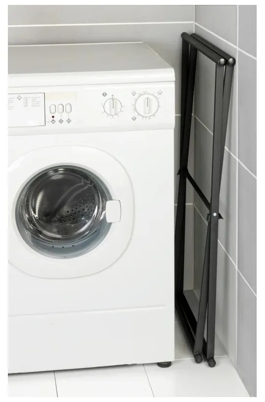 Suport pliabil pentru prosoape Wenko Lava, negru