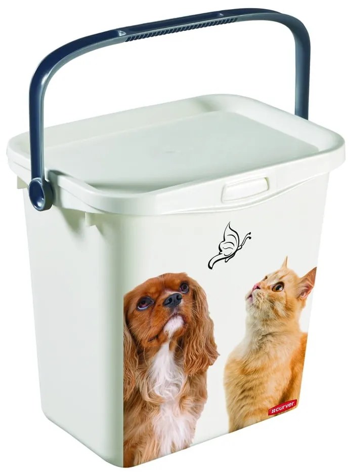 Cutie albă multifuncțională cu capac Curver, 6 l