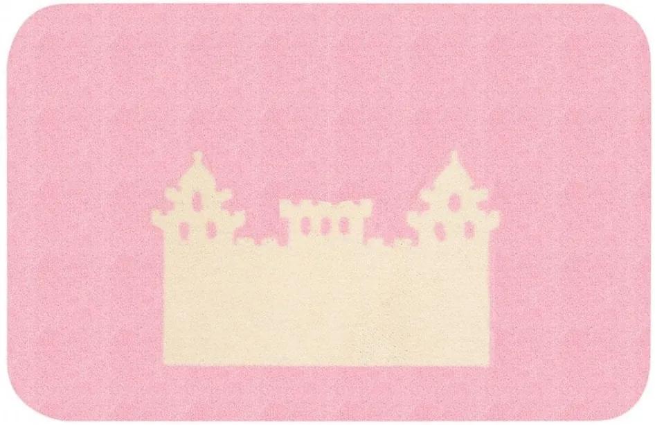 Covor roz pentru copii 120x67 cm Castle Patsy Zala Living