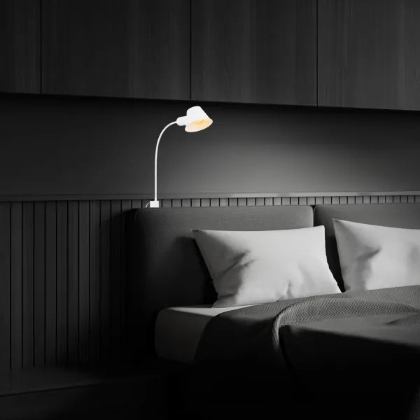 Lampă flexibilă de perete Briloner 2079-016 1xE27/10W/230V alb