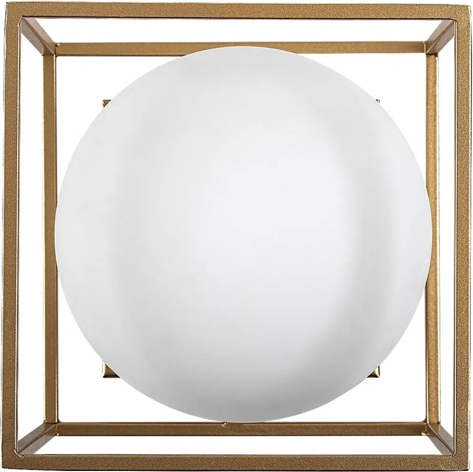 Aplica perete sau tavan pentru exterior IP44 Modane auriu