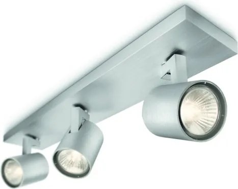 Philips RUNNER 53093/48/12 - Spot LED RGBW dimabil, 3x GU10 4,8W 230V, finisaj cromat, cu telecomandă inclusă