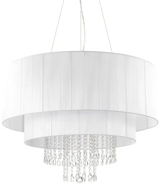 Lustră de cristal pe cablu Ideal Lux OPERA 10xE27/60W/230V