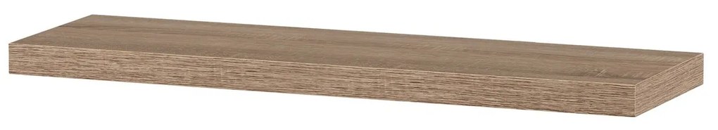 Etajeră de perete din stejar sonoma,  80 x 24 x 4 cm, stejar sonoma
