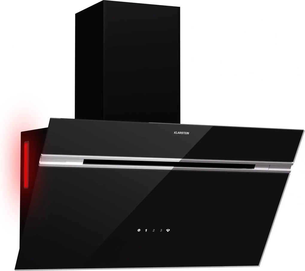 Klarstein Alina hotă de extracție, 70 cm, 600 m³/h, Silențioasă, EEC A