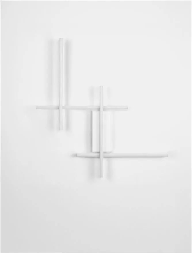 Aplica de perete LED design modern APECHO alb