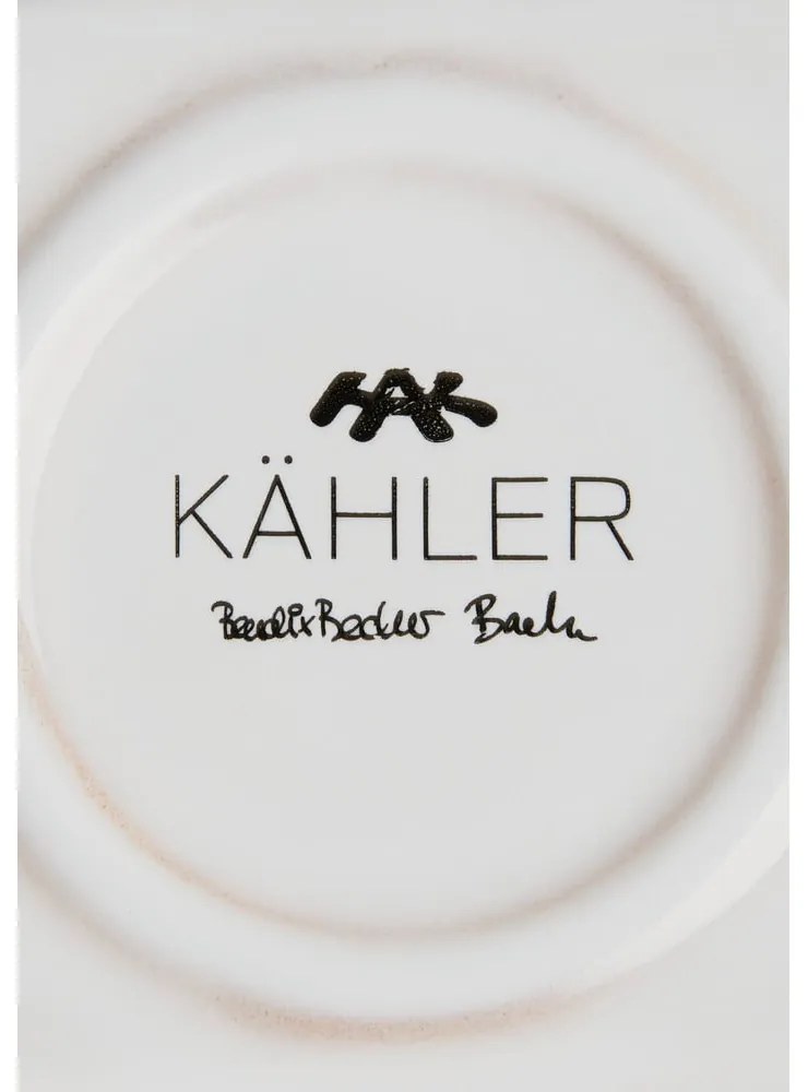 Sfeșnic pentru lumânări pastilă din ceramică Gingerbread Lighthouse – Kähler Design