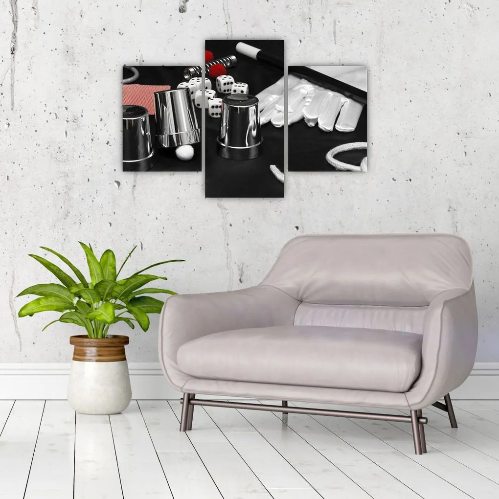 Tablou cu uneltele de magie (90x60 cm)
