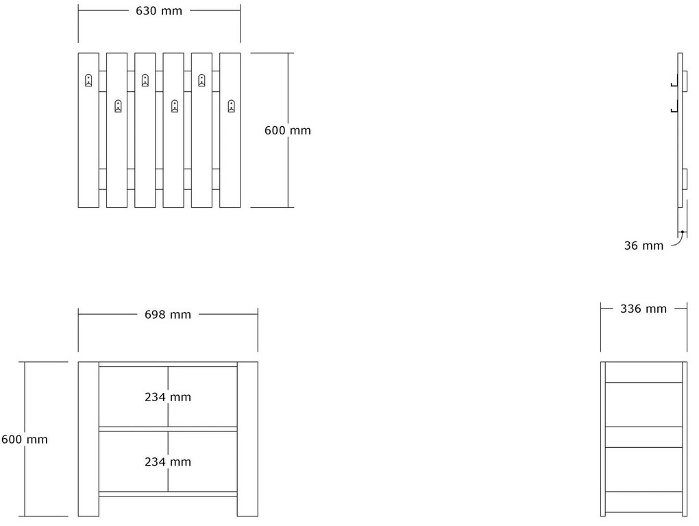 Mobilier Hol Sotasu (stejar zafir) . 1093869