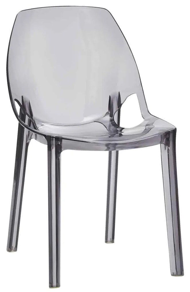 SCAUN PLASTIC BOSTON - FUME