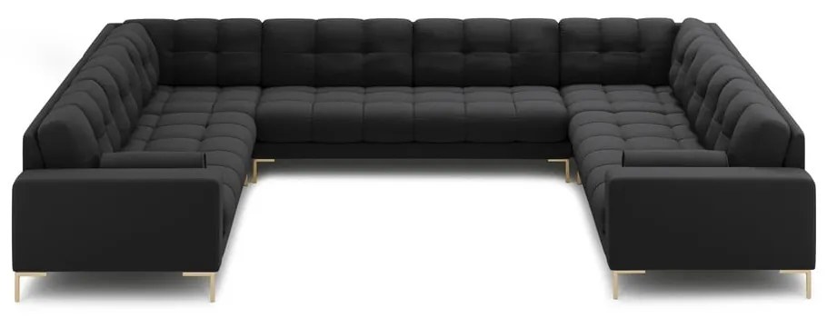 Colțar gri închis (în formă de "U") Bali – Cosmopolitan Design