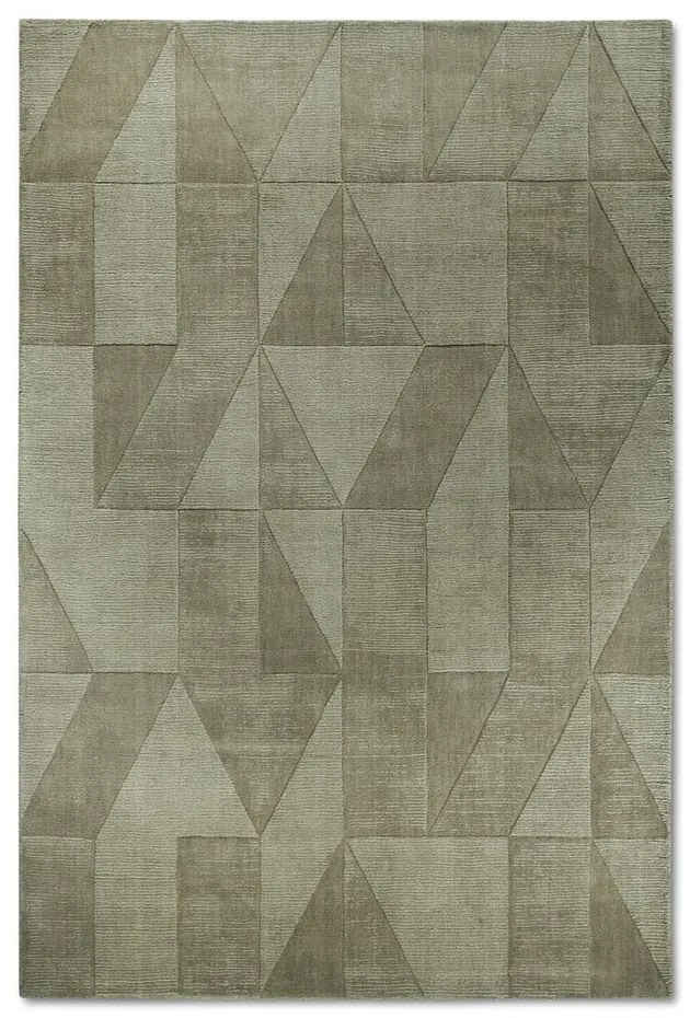 Covor verde țesut manual din lână 80x150 cm Ursule – Villeroy&amp;Boch