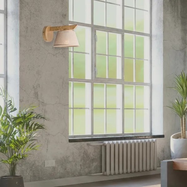 Aplica de perete ANTONIO 1xE14/40W/230V stejar