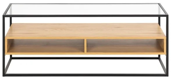 Comodă de televizor ZEIN stejar/negru