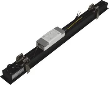 Plafonieră LED REDOM LED/24W/230V 4000K 60 cm neagră