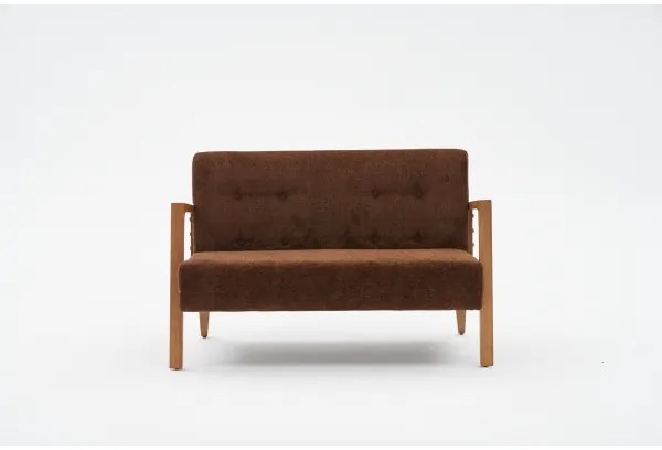 Canapea TUMI, 2 locuri, maro