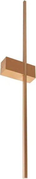 Aplica LED de perete AISHA LED/12W/230V 4000K 80 cm auriu