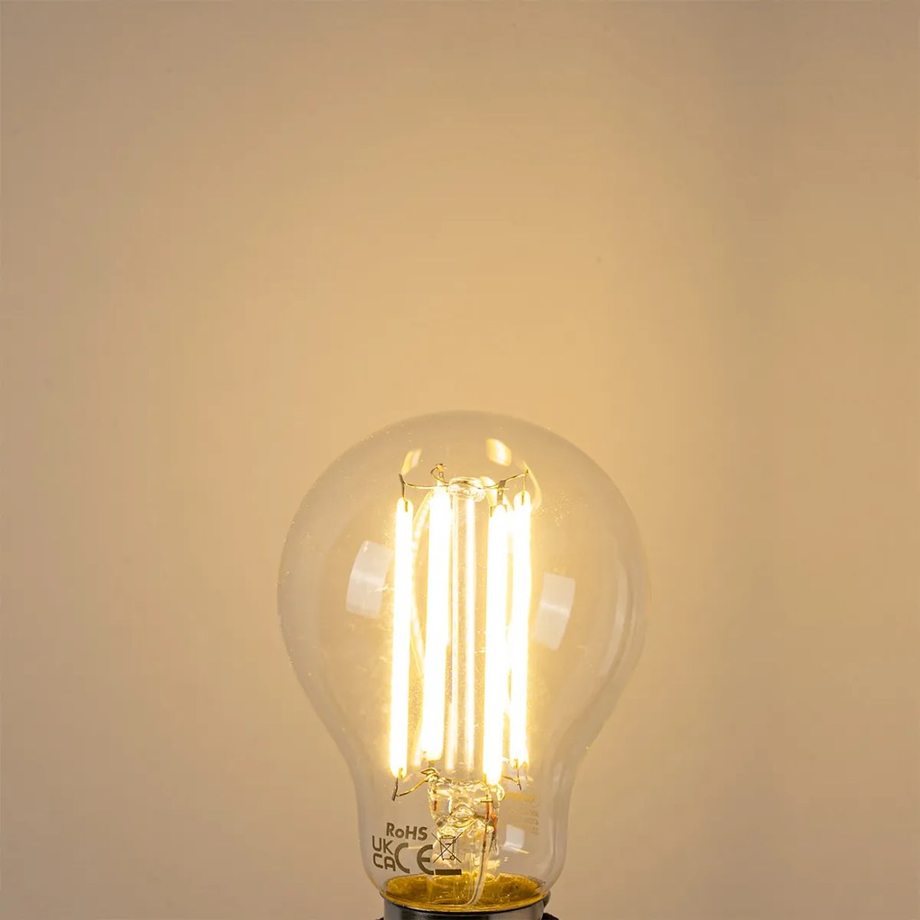 Set de 5 Becuri LED E27 A60 Clar 2.2W 470 lm 2700K