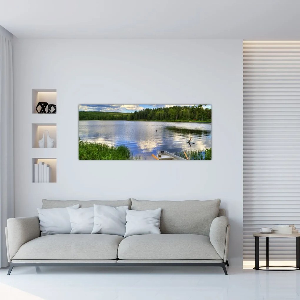 Tablou - Sat pitoresc (120x50 cm)