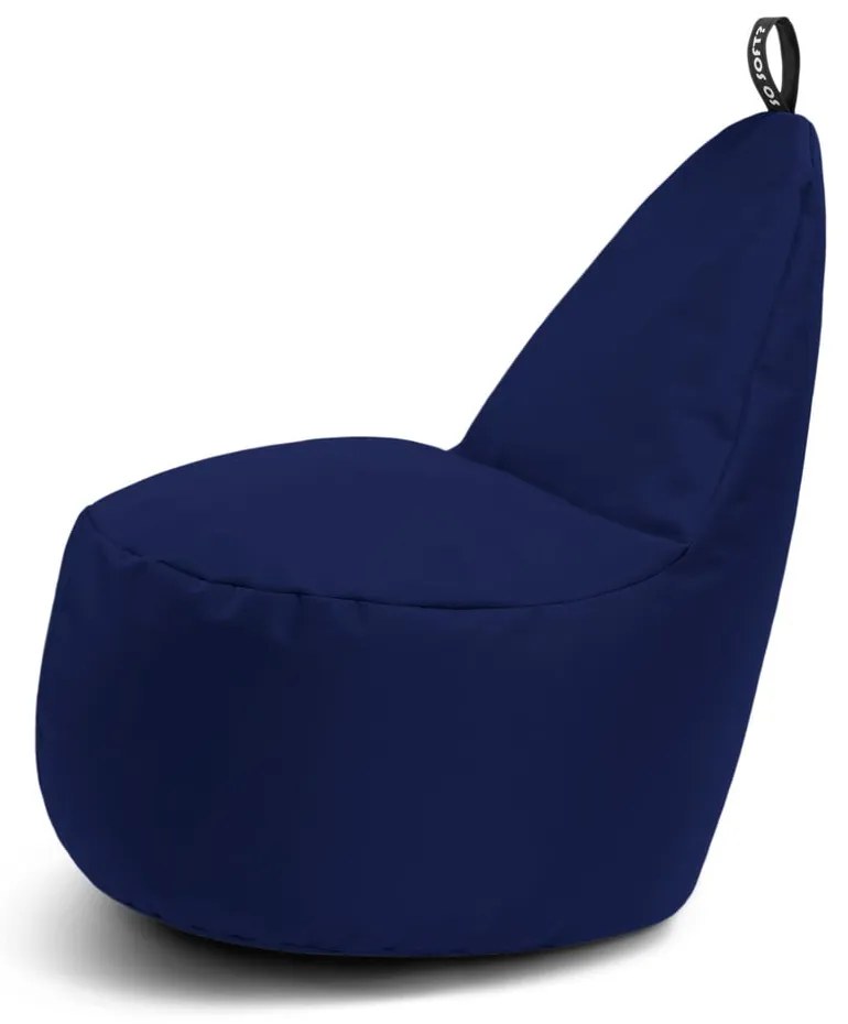 Fotoliu puf pentru copii albastru închis Lull M – So Soft?