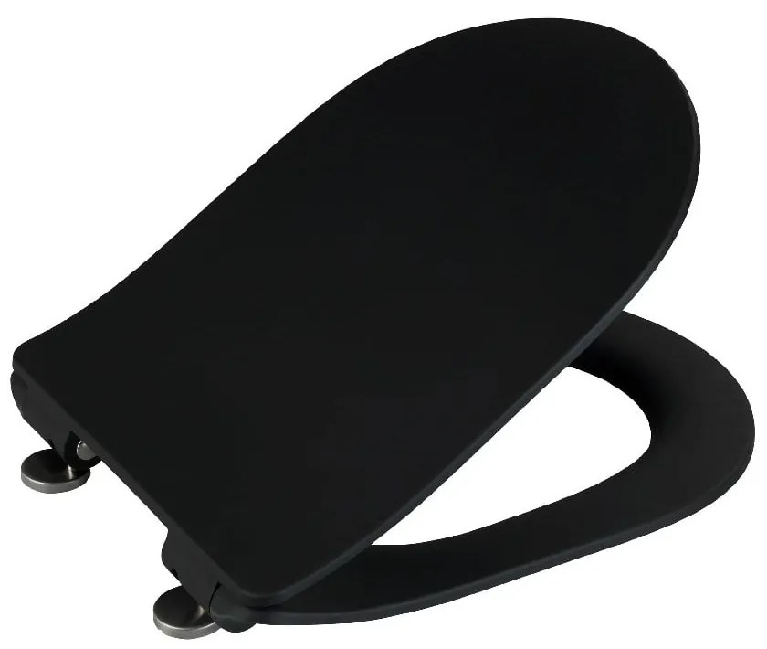 Capac WC Wenko Sedilo Black, 45,2 x 36,2 cm, negru