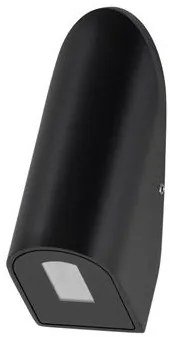 Spot LED aplicat iluminat scari exterior SOREN negru IP65