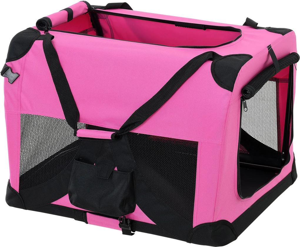 [pro.tec]® Geanta transport patruped - box XL roz
