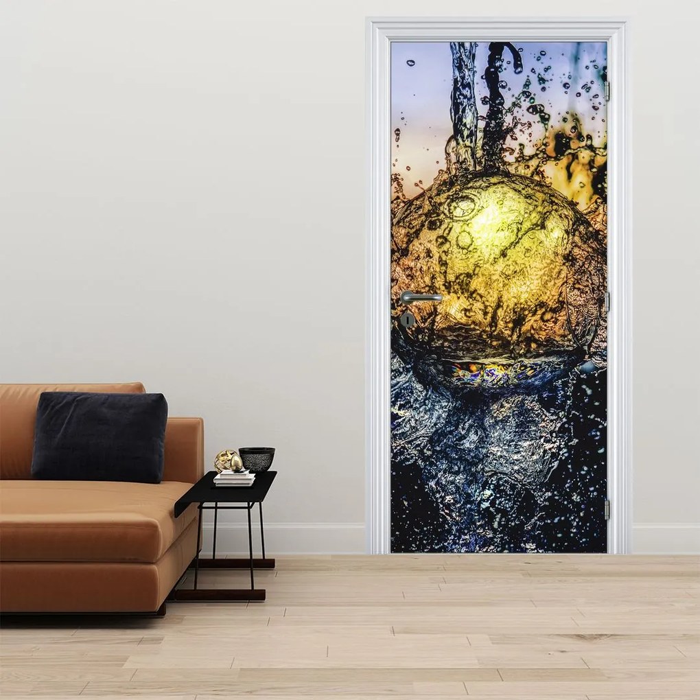 Fototapet pentru ușă - Apa (95x205cm)