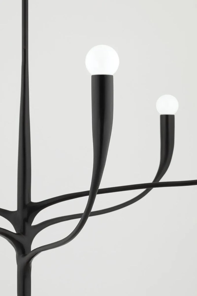 Candelabru LUX design elegant LABRA cu 6 surse de lumina 9606-AI-CE HVL