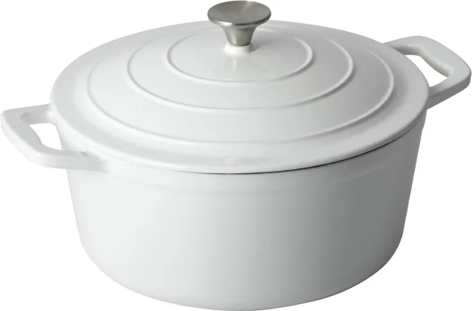 Set oale de fonta 7 piese XANTEN CARL SCHMIDT SOHN 098405, alb, compatibil toate tipurile de plite