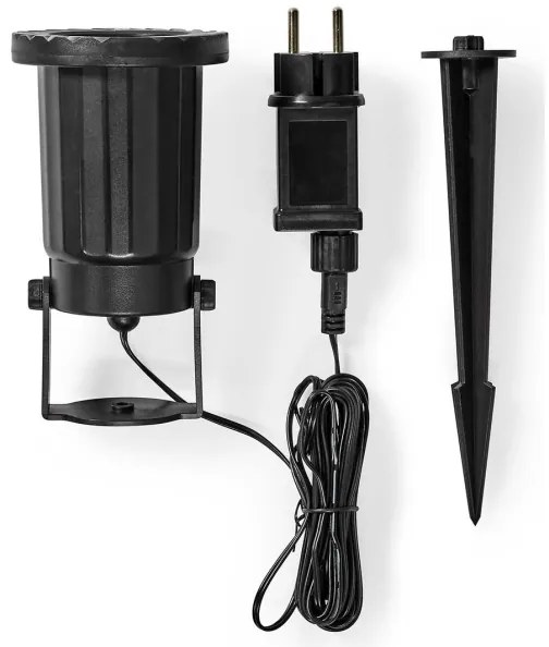 Proiector LED de fulgi de zăpadă de Crăciun pentru exterior Nedis CLPR1 5W/230V IP44
