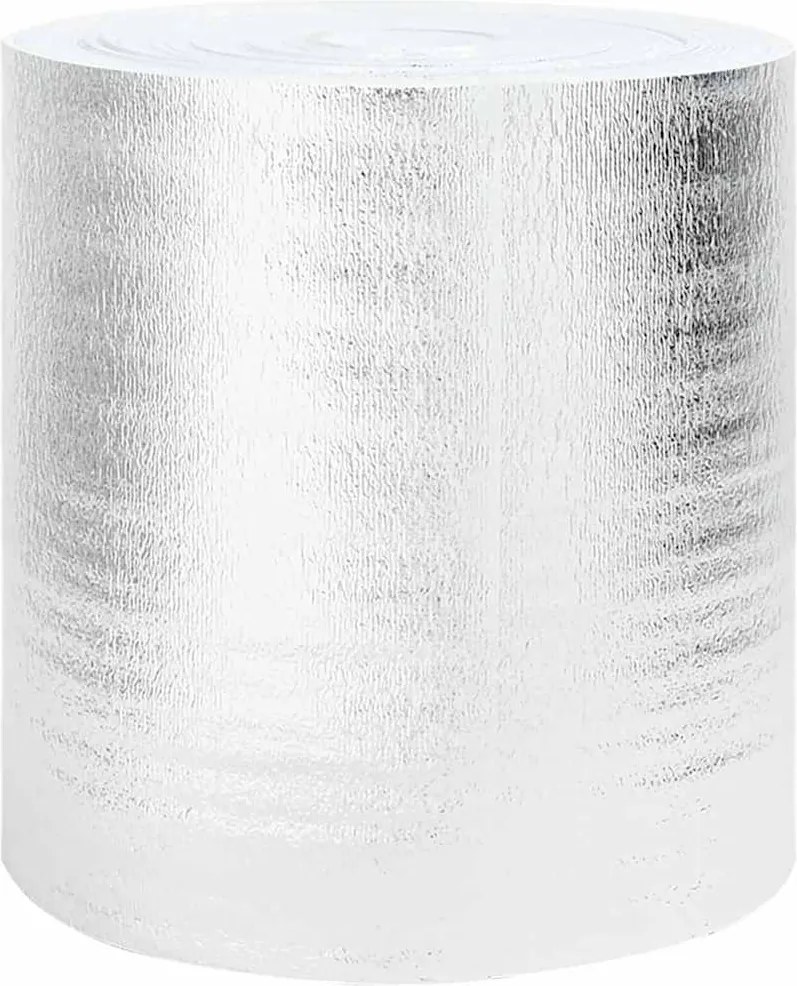 vidaXL Reflector de căldură pentru radiator Argintiu 10 x 0,5 m