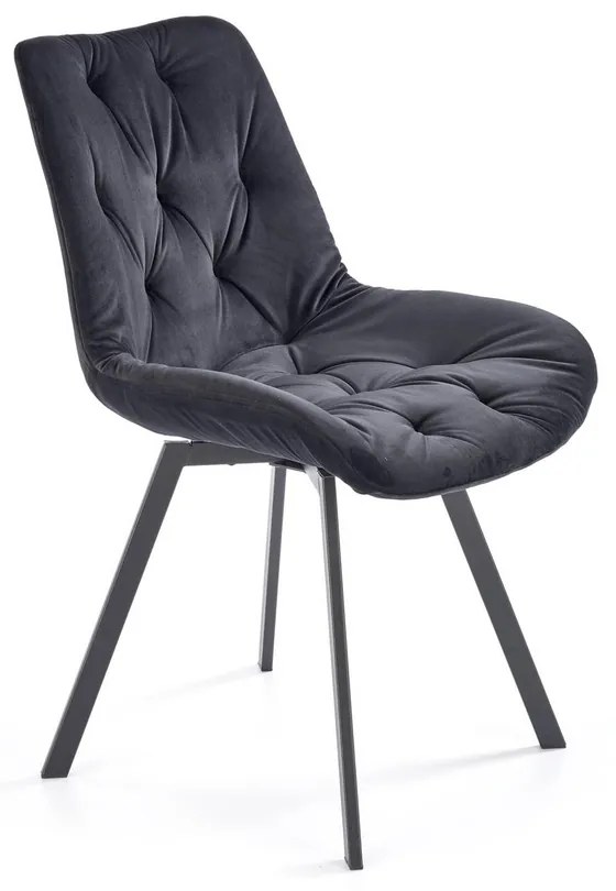 Scaun de bucaterie Ollie, negru