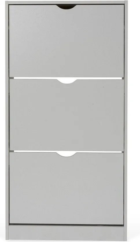 Pantofar gri cu deschidere înclinată 60x118x24 cm Stelo – Bonami Essentials