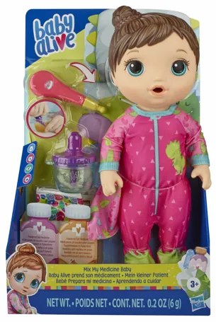 Papusa Baby Alive medical saten