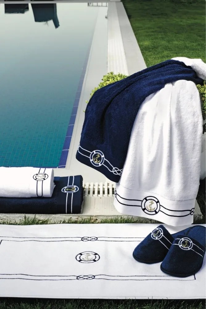 Covor de baie MARINE MAN 50x90 cm Albastru închis / Navy