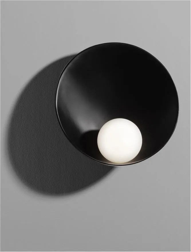 Aplica de perete design modern Minim negru