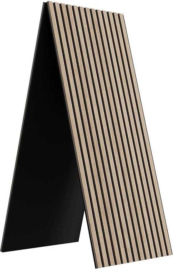 Panou acustic de placare VASALUND, 240 x 52 cm, finisaj stejar