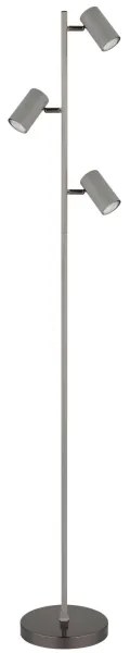 Lampadar Globo 57911SS ROBBY 3xGU10/5W/230V gri