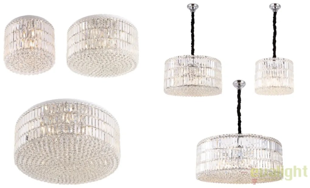 Lustra design elegant diam.40cm Puccini P0266 MX