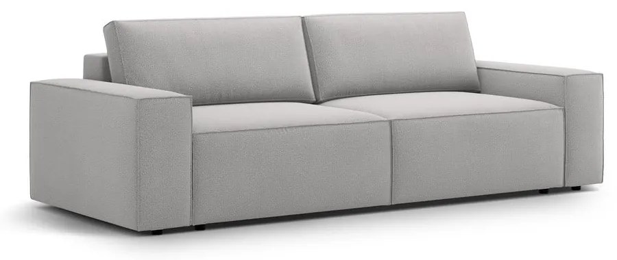 Canapea gri deschis extensibilă 247 cm Jodie – Micadoni Home