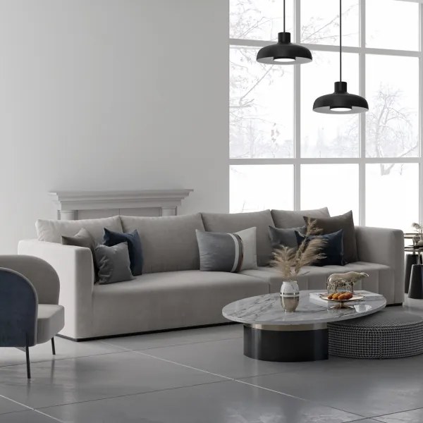 Lustră pe cablu LINEA 1xGX53/12W/230V neagră