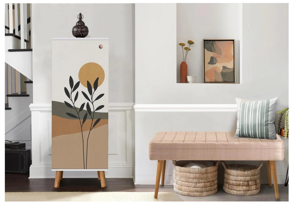 Mobilier Hol Beside 53 (alb + piatră) . 1094029