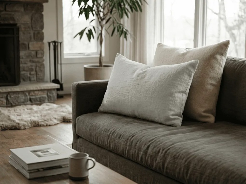 Husa de perna muselina PURELY 40x80 cm, gri deschis