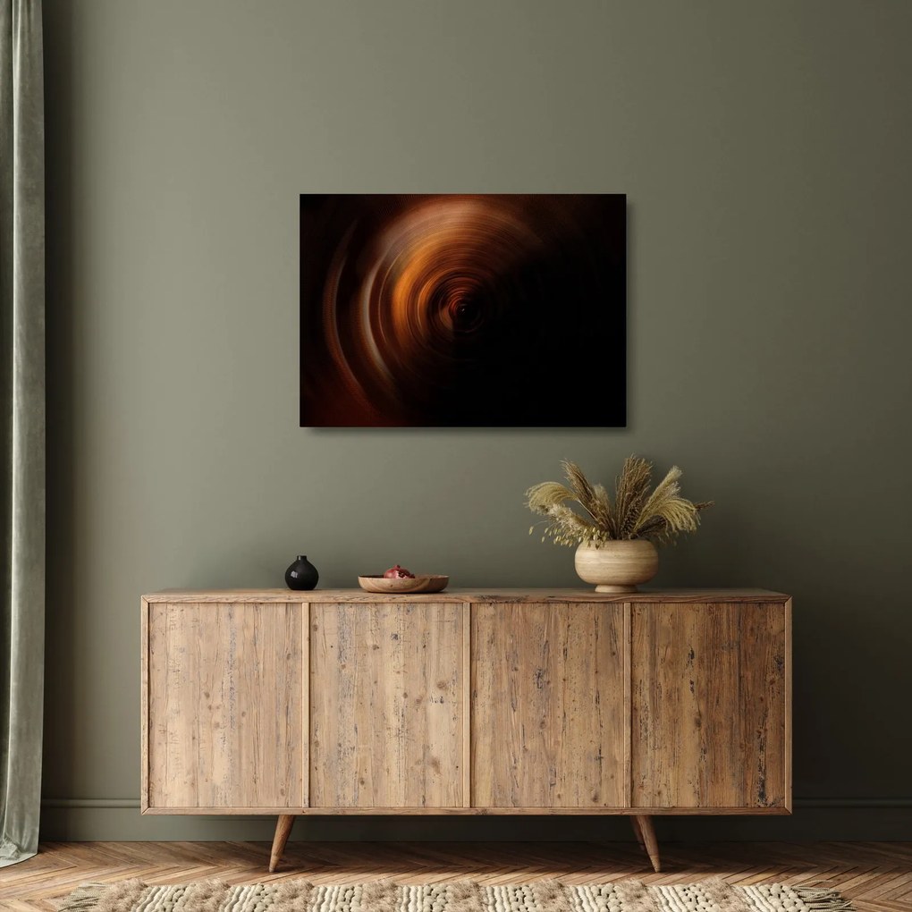 Tablou pe sticlă - Spirală (70x50 cm)